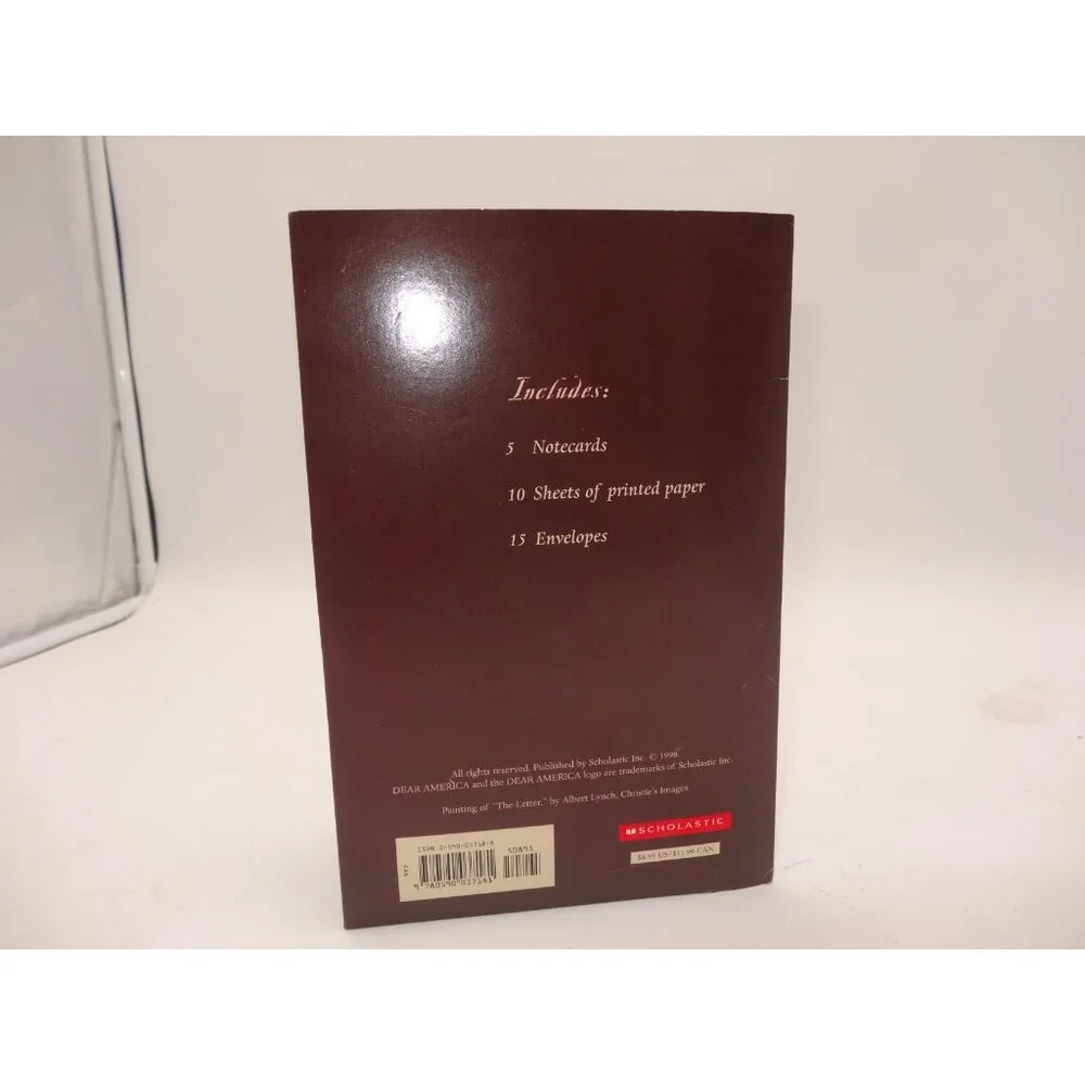 Dear America Stationery Pack  Pre Owned Not‎ Complete